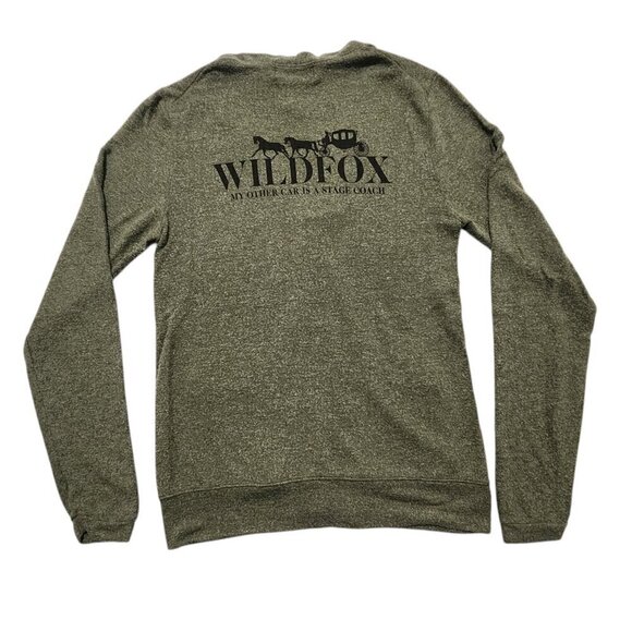 WildFox Cardigan V-neckline Green Size Small Made‎ in USA - Picture 2 of 10